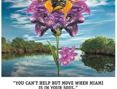 迈阿密旅游平面广告欣赏